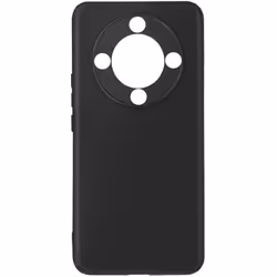 Coque pour Honor Magic 5 Lite et X9a - AVIZAR - Souple - Noir - Protection contre les chocs et rayures