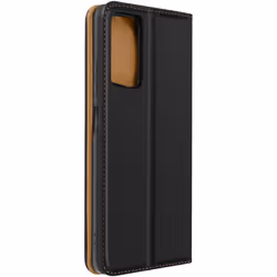 Housse pour Xiaomi Redmi Note 11 Pro 5G - AVIZAR - Cuir - Porte-carte - Support Vidéo - Noir