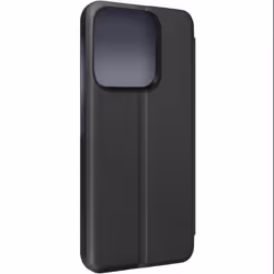 Étui Clear View pour Xiaomi Redmi 12C - AVIZAR - Noir - Rabat Miroir Support Vidéo