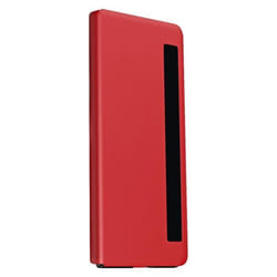 Coque clapet - AVIZAR - Honor Magic Vs - Rouge - Protection intégrale - Fenêtre daffichage