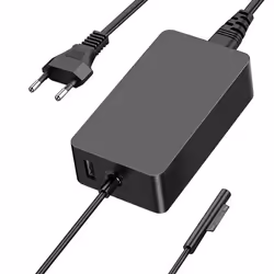 Chargeur Secteur - AVIZAR - 194837-SEC-SURPRO - 44W - USB intégré - Compatible Surface Pro 4/5/6