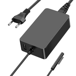 Chargeur Secteur - AVIZAR - 194837-SEC-SURPRO - 44W - USB intégré - Compatible Surface Pro 4/5/6