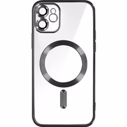 Coque MagSafe - Apple - iPhone 11 - Silicone Noir - Souple - Design Stylé