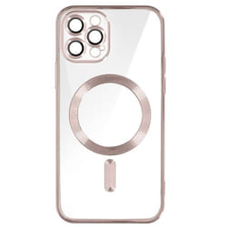 Coque - Apple - iPhone 12 Pro - Silicone - Rose Gold - Compatible MagSafe