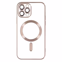 Coque - Apple - iPhone 13 Pro - Rose Gold - Silicone - MagSafe Compatible