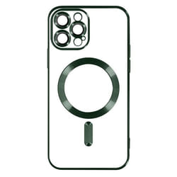 Coque - Apple - iPhone 13 Pro Max - Silicone - Vert - MagSafe Compatible