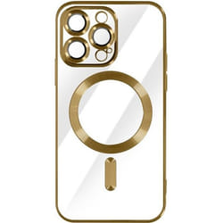 Coque - Apple - iPhone 14 Pro Max - Silicone - Or - Compatible MagSafe