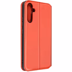 Étui portefeuille - Samsung - Galaxy A34 5G - Rouge - Clapet magnétique - Support vidéo