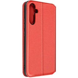 Étui portefeuille - Samsung - Galaxy A34 5G - Rouge - Clapet magnétique - Support vidéo