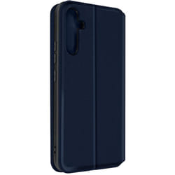 Étui portefeuille - Samsung - Galaxy A54 5G - Bleu - Clapet magnétique - Support vidéo