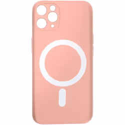 Coque MagSafe - Apple - iPhone 11 Pro - Mat Rose - Semi-rigide - Protection efficace