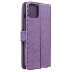 Housse iPhone 11 - Attrape rêves - Violet - Protection intégrale - Fonction support vidéo - Dragonne incluse