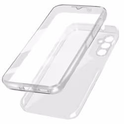 Coque 360° - Samsung - A54 5G - Transparent - Polycarbonate - Silicone - Facile à installer