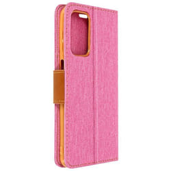 Étui - Samsung - A23 5G / M23 5G - Rose - Tissu - Protection intégrale