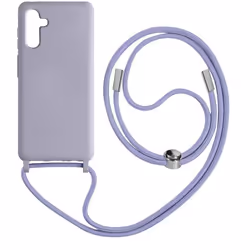 Coque Cordon - Samsung - Galaxy A54 5G - Violet - Cordon ajustable - Semi-rigide