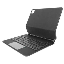 Coque Clavier Bluetooth - MARQUE - iPad Pro 12.9 - Noir - Support Magnétique - Ergonomique