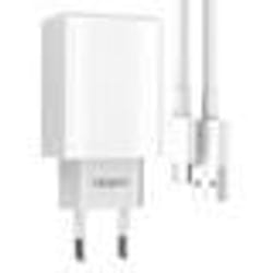 Chargeur - Oppo - 10W - USB Type-C - Câble inclus - Blanc