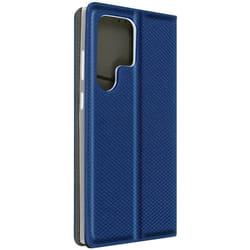 Housse Folio - Samsung - S23 Ultra - Simili cuir - Clapet modulable - Rangement carte
