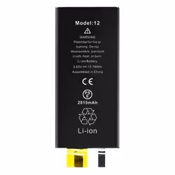 Batterie Interne de Remplacement - AVIZAR - iPhone 12/12 Pro - Capacité 2815mAh - Sans BMS - Lithium Ion