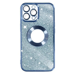 Coque iPhone 12 Pro Max - Protecam Spark - Pailleté - Silicone gel - Chromé - Amovible