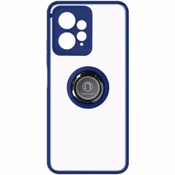 Coque Bague Xiaomi Redmi Note 12 4G Bleu Coque Anneau