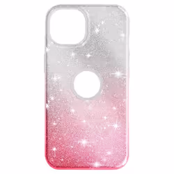 Coque iPhone 14 - Paillette - Rose - Antichoc - Translucide - Chic et féminin
