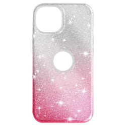 Coque iPhone 14 - Paillette - Rose - Antichoc - Translucide - Chic et féminin