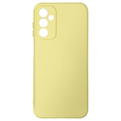 Coque - Fast Cover - Samsung Galaxy A14 4G/5G - Silicone semi-rigide - Jaune - Protection chocs