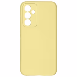 Coque de protection - AVIZAR - Samsung Galaxy A34 5G - Silicone semi-rigide - Jaune - Soft-touch