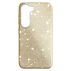 Coque - Spark Case - Samsung Galaxy S23 Plus - Hybride Semi-rigide - Pailleté - Or