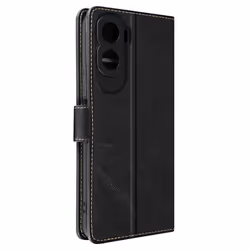 Étui portefeuille - Honor - 90 Lite - Anti RFID - Simili cuir - Noir