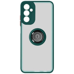 Coque - Samsung - A14 4G/5G - Vert - Polycarbonate/Silicone - Support Vidéo