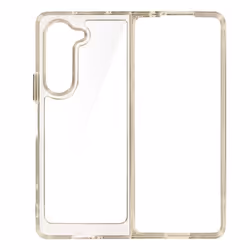 Coque Souple - April Case - Samsung Z Fold 5 - Antichoc - Silicone Gel - Contour Gris