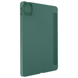 Housse - Xiaomi - Pad 6 / Pad 6 Pro - Simili cuir - Vert - Support clavier/vidéo