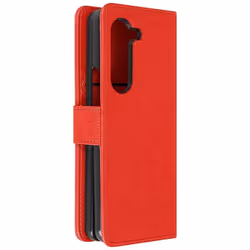 Coque - Chesterfield - Samsung Galaxy Z Fold 5 - Rouge - Étui folio - Fermeture magnétique