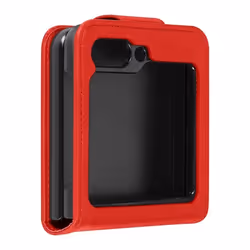 Coque Pliable compatible avec Samsung Galaxy Z Flip 5 Rouge Coque