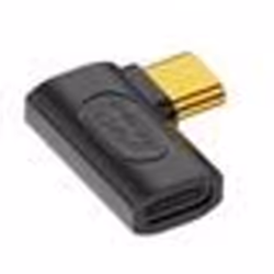 Adaptateur Coudé USB C Mâle vers Femelle AVIZAR - Charge Rapide 240W - Transfert 40 Gbps - 8K Vidéo/Audio