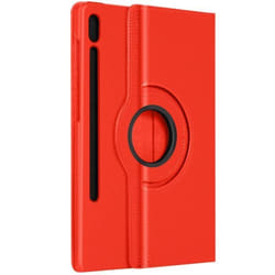 Étui folio - AVIZAR - Samsung Galaxy Tab S9 - Rouge - Rotatif 360° - Protection intégrale