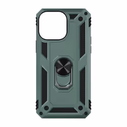 Coque pour iPhone 15 Pro - AVIZAR - ArmoRing - Antichoc - Bague Rotative - Magnétique