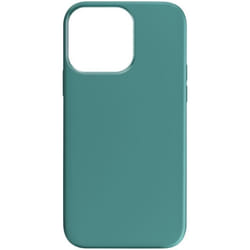 Coque pour iPhone 15 Pro Max Semi-rigide Soft-touch Fast Cover Vert foncé