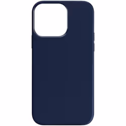Coque de protection AVIZAR pour iPhone 15 Pro Max - Semi-rigide - Soft-touch - Bleu nuit