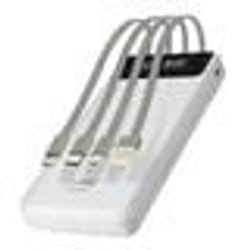 Batterie Secours - LINQ - 15000mAh - Câble 4 en 1 Amovible - Sortie USB - Compact