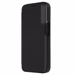 Étui Folio pour iPhone 15 Pro Max Clapet Fenêtre DAffichage Support Vidéo Noir