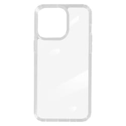 Coque de protection AVIZAR pour iPhone 15 Pro Max - Dos cristal rigide et contour souple antichoc