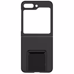 Coque rigide AVIZAR pour Samsung Galaxy Z Flip 5 - Classic Stand Noir - Béquille support dépliable et ajustable