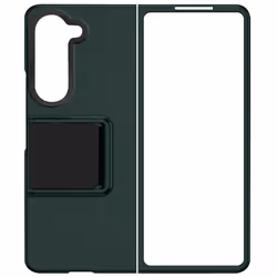 Coque pour Samsung Galaxy Z Fold 5 - AVIZAR - Classic Stand - Vert - Béquille Support