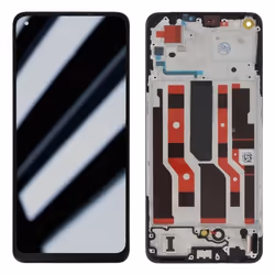 Écran LCD - AVIZAR - Oppo Reno 8 Lite 5G - Vitre Tactile - Châssis Noir - Remplacement Facile