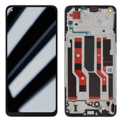 Écran LCD - AVIZAR - Oppo Reno 8 Lite 5G - Vitre Tactile - Châssis Noir - Remplacement Facile