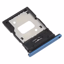 Tiroir Carte SIM pour Xiaomi 11 Lite 5G NE - AVIZAR - Bleu - Dual Nano SIM - Logement pour carte micro-SD