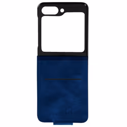 Étui pour Samsung Galaxy Z Flip 5 - AVIZAR - Clapet Vertical - Anti-RFID Bleu